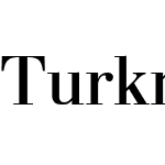 Turkmen/Bodoni