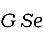 G Serif 01