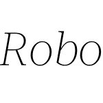 Roboto Serif