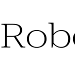 Roboto Serif