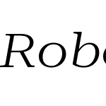 Roboto Serif