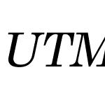 UTMCenturItalic