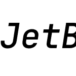 JetBrainsMonoNL NF