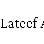 Lateef Alpha2 Light