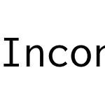 Inconsolata Nerd Font