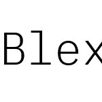 BlexMono Nerd Font