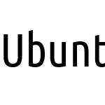 UbuntuCondensed NF