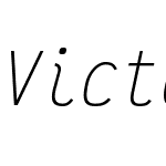 VictorMono Nerd Font