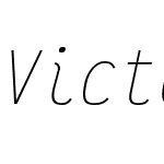 VictorMono Nerd Font