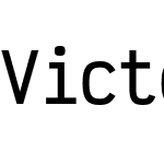 VictorMono Nerd Font Mono