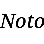 NotoSerif Nerd Font