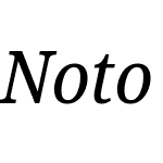 NotoSerif Nerd Font