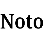 NotoSerif NF