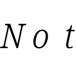 NotoSerif NF