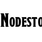 Nodesto Caps Condensed