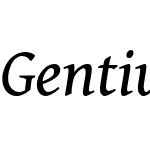 Gentium Book Plus