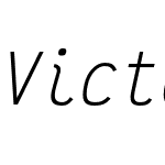 VictorMono Nerd Font