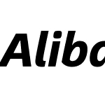 Alibaba Sans Heavy