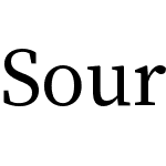 Source Han Serif SC Medium