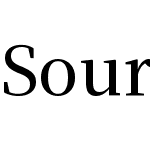 Source Han Serif CN Medium