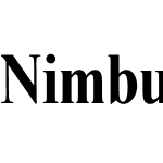 Nimbus Roman No9 Cond L