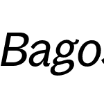 Bagoss Condensed