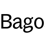 Bagoss Condensed