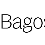 Bagoss Condensed