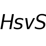 HsvSans