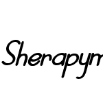 Sherapym Handwriting