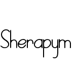 Sherapym Handwriting