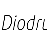 Diodrum Condensed