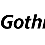 Gothia Sans