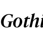 Gothia Serif