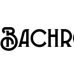 Bachroque Typeface