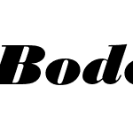 BodoniSB-XBoldItalic