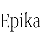 Epika Serif Premium