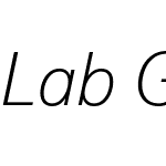 Lab Grotesque
