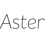 Asterisk Sans Pro