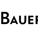 Bauer Grotesk SC Offc Pro