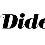 Didonesque Script