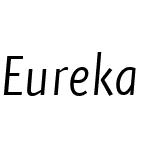 Eureka Sans Offc Pro