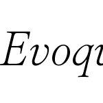 Evoque Text VF