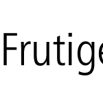 Frutiger Neue LT Pro