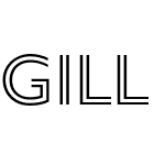 Gill Sans Nova Inline