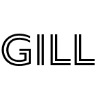 Gill Sans Nova Inline