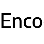 Encode Sans Medium