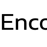 Encode Sans Expanded Medium