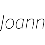 Joanna Sans Nova