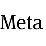 Meta Serif Pro